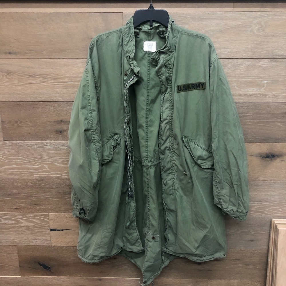 VIETNAM ERA M-65 FISHTAIL PARKA! SPORTSMASTER INC!